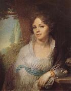 Vladimir Borovikovsky Portrait of Maria Lopoukhina oil